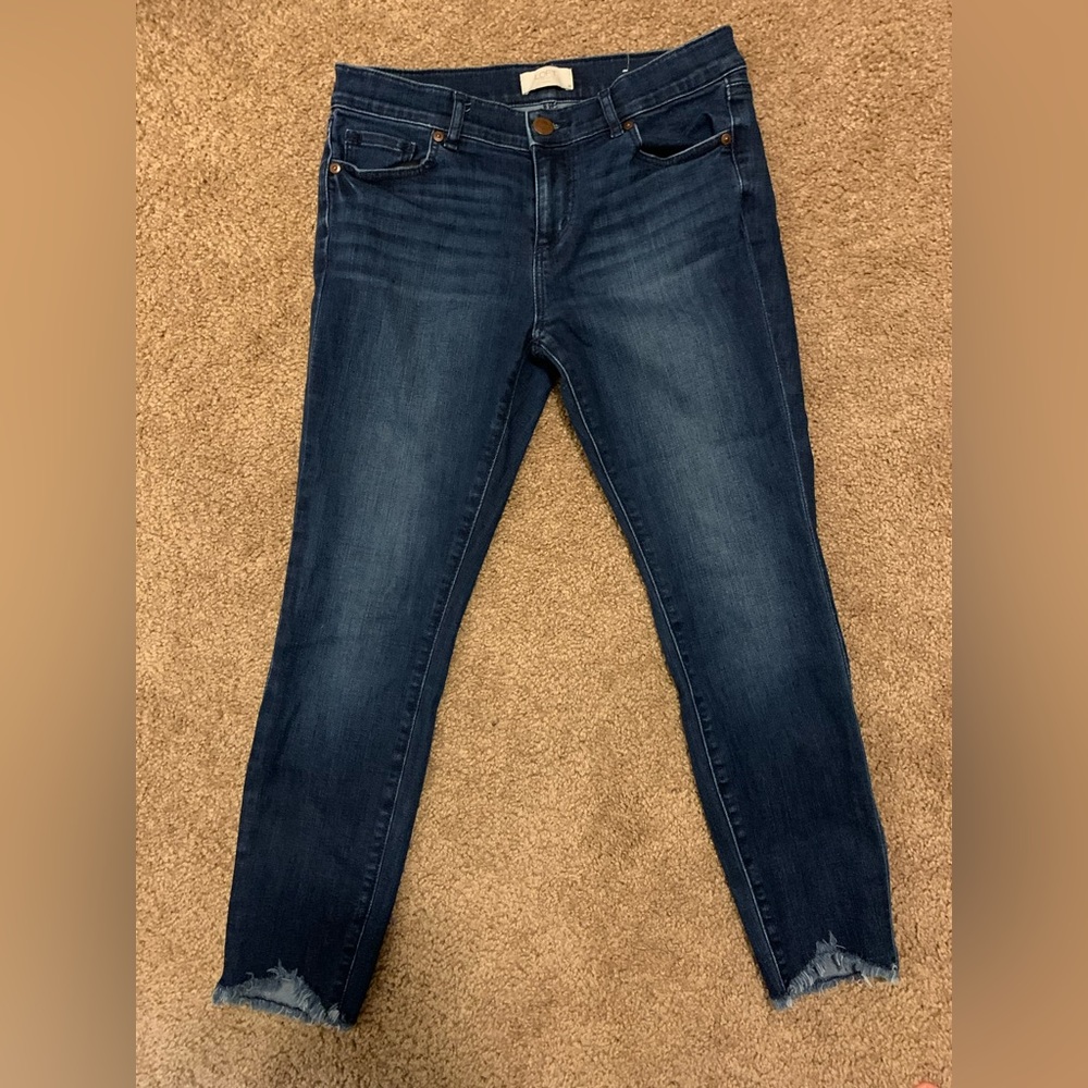 Loft skinny jeans. Petite size 4.